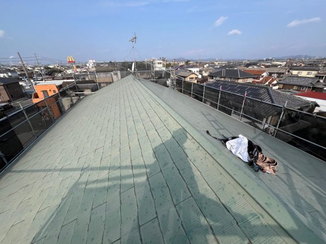 加古川市でカバー工事を行う屋根